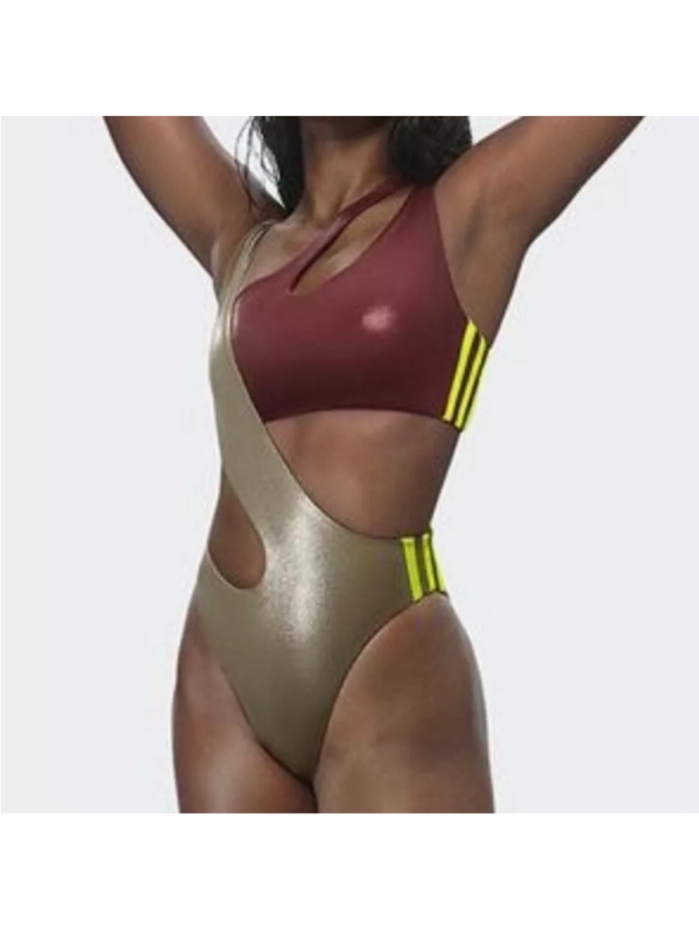 NWOT Adidas x Ivy Park Cutout One Piece - Picture 4 of 14